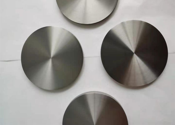 Round Tungsten Metal Sheet Plate Raw Ground Surface With 10.2g/Cm3 Density