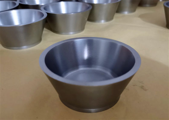 Transition Metal Zr Zirconium Crucible Highly Resistant To Oxidation