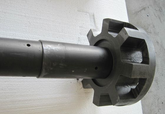 Antioxidant Treatment Aluminum Purifying Graphite Rotor And Shaft 17mpa
